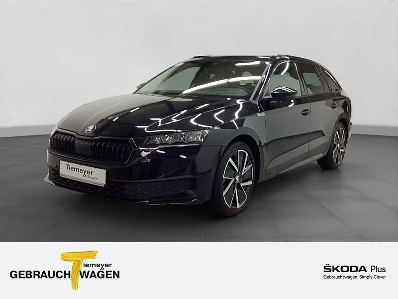 Schwarz Gebraucht 2025 Skoda Octavia SportLine Kombi | 33.950 € (Fairer Preis) - Bild 1/4