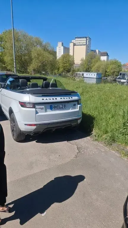 Usata Land Rover Range Rover evoque 179 CV (131 kW) 2016 Bianco Cabrio