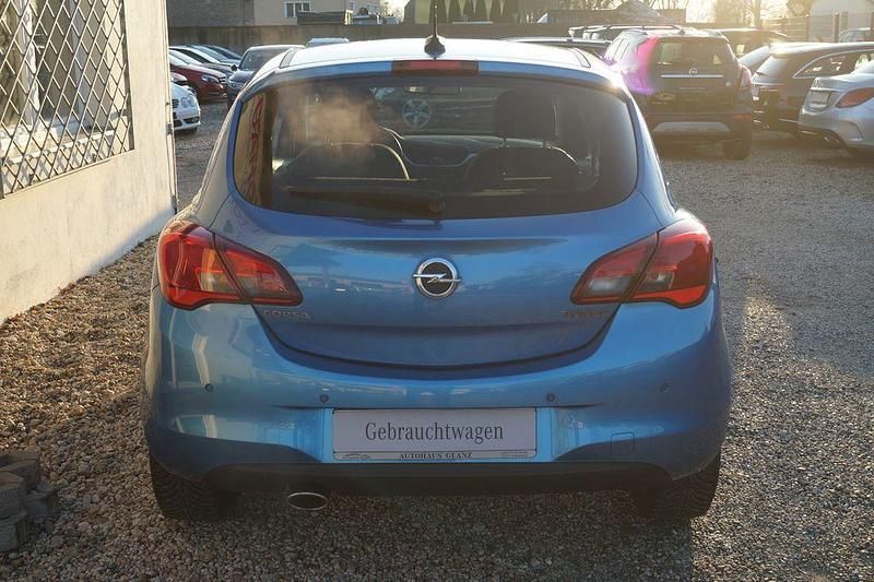 Gebraucht Opel Corsa Innovation 150 PS (110 kW) 2017 Arktis blau (m2) Kleinwagen
