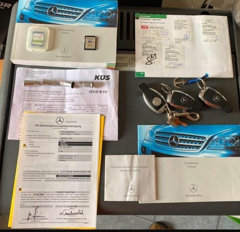 Gebraucht Mercedes ML500 306 PS (225 kW) 2007 Silber SUV