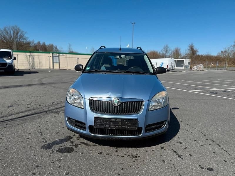 Gebraucht Skoda Roomster 70 PS (51 kW) 2007 Blau Van / Kleinbus