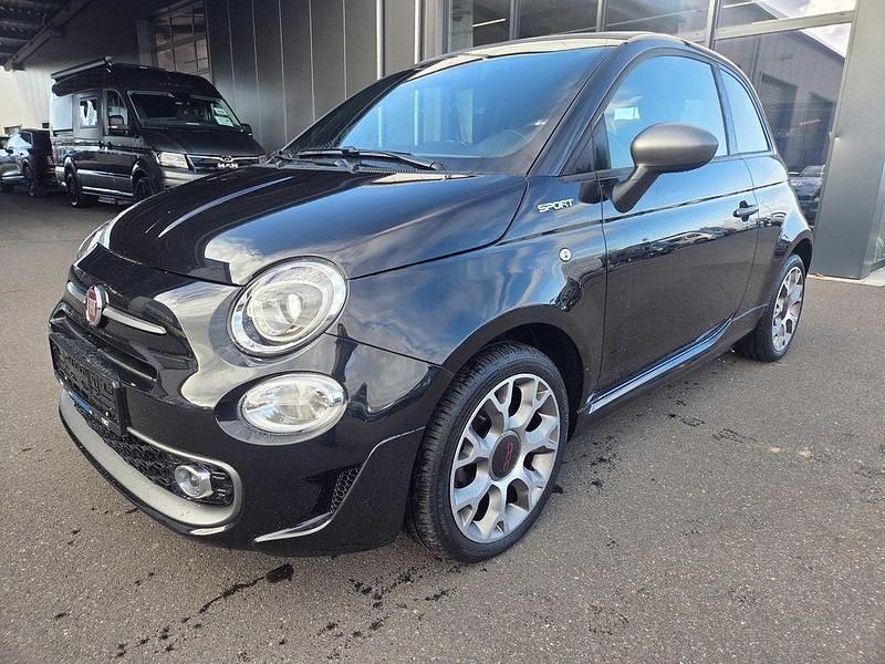 Vesuvio schwarz Gebraucht 2021 Fiat 500C Sport Cabrio | 14.480 € (Fairer Preis) - Bild 1/4