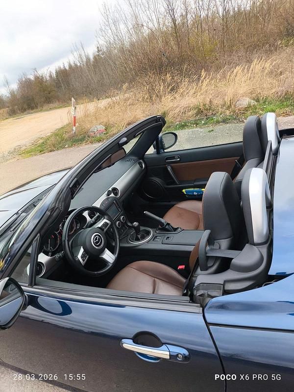 Gebraucht Mazda MX5 126 PS (92 kW) 2013 Blau Cabrio