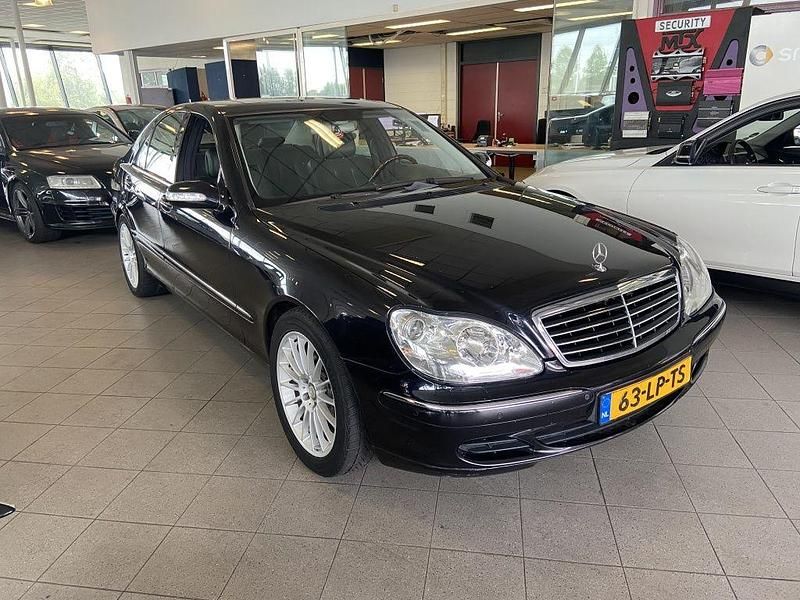 Schwarz Gebraucht 2003 Mercedes S350 Limousine | 3.890 € (Fairer Preis) - Bild 1/4