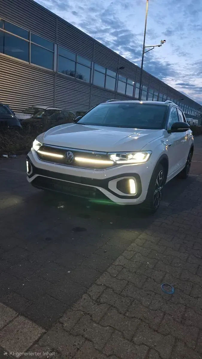 Gebraucht VW T-Roc R-line 150 PS (110 kW) 2023 Weiß SUV