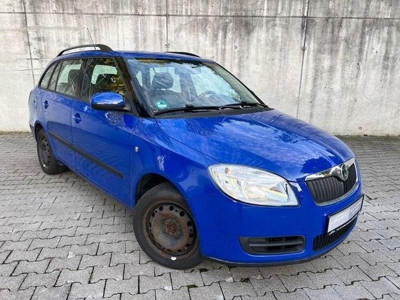 Blau Gebraucht 2009 Skoda Fabia Ambiente Kombi | 998 € (Superpreis) - Bild 1/4