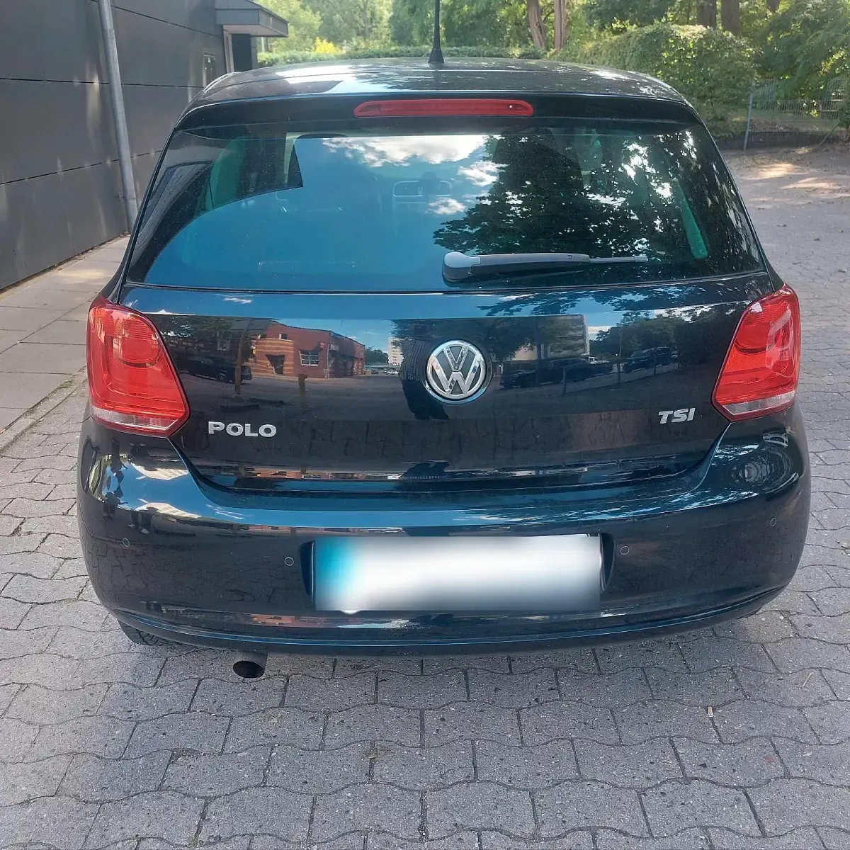 Gebraucht VW Polo 105 PS (77 kW) 2014 Schwarz Kleinwagen