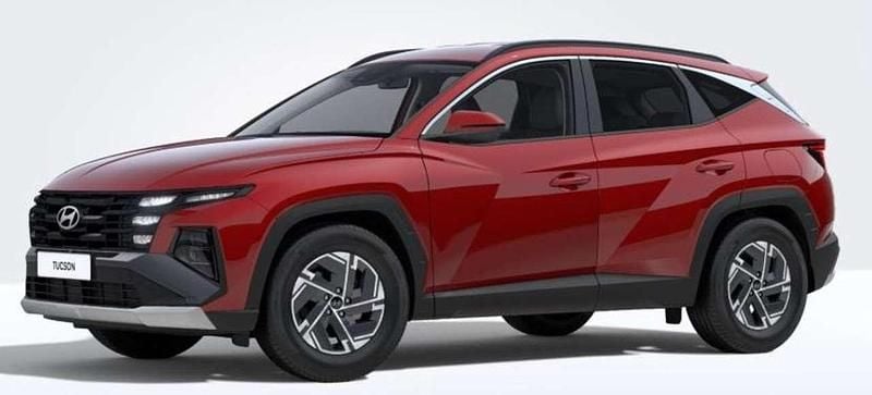 Ultimate red metallic Neu 2025 Hyundai Tucson SUV | 33.570 € (Fairer Preis) - Bild 1/4
