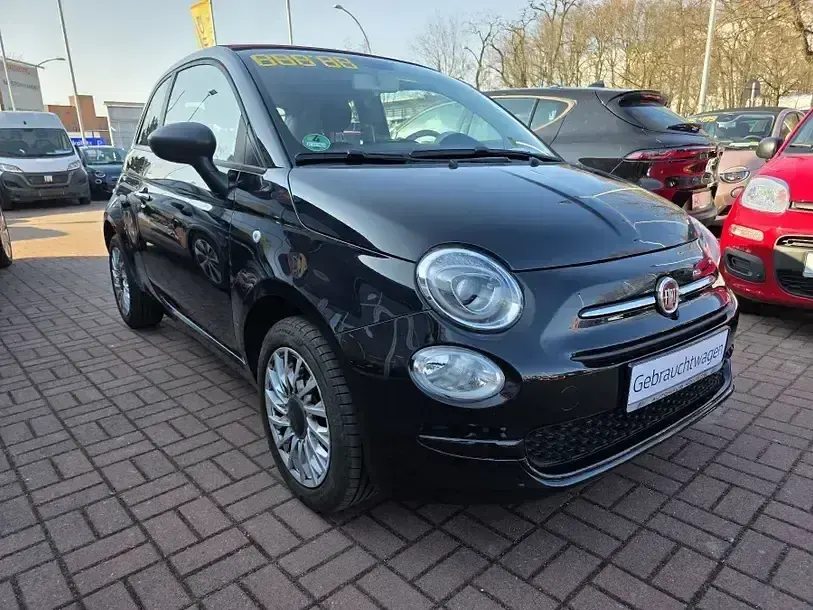 Gebraucht Fiat 500C 71 PS (52 kW) 2023 Schwarz Cabrio