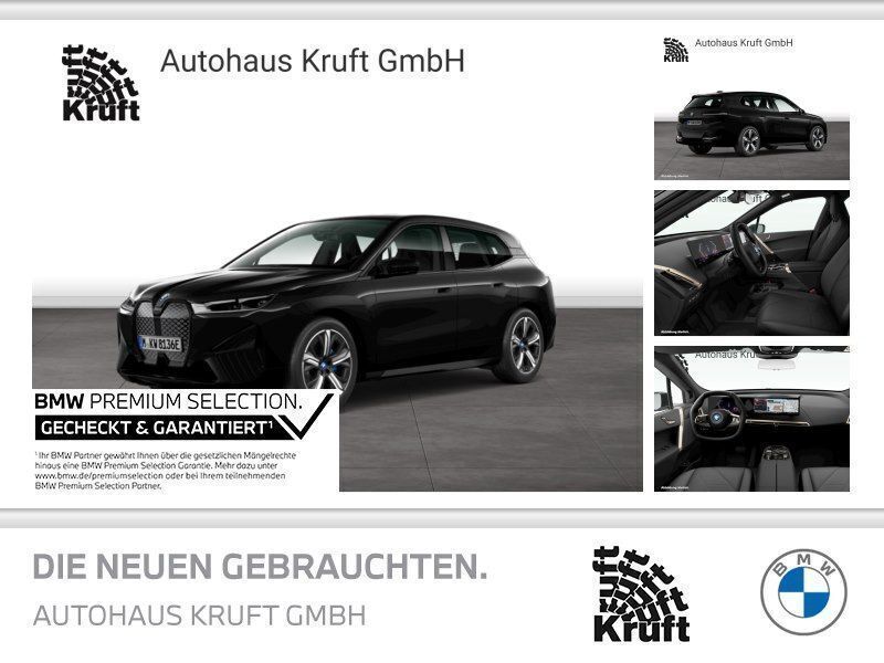 Saphirschwarz Gebraucht 2024 BMW iX Sport Line SUV | 51.475 € (Superpreis) - Bild 1/4
