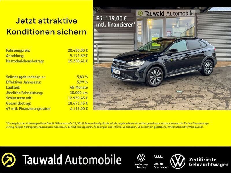 Deep black perleffekt Gebraucht 2023 VW Taigo IQ Drive SUV | 20.430 € (Fairer Preis) - Bild 1/4