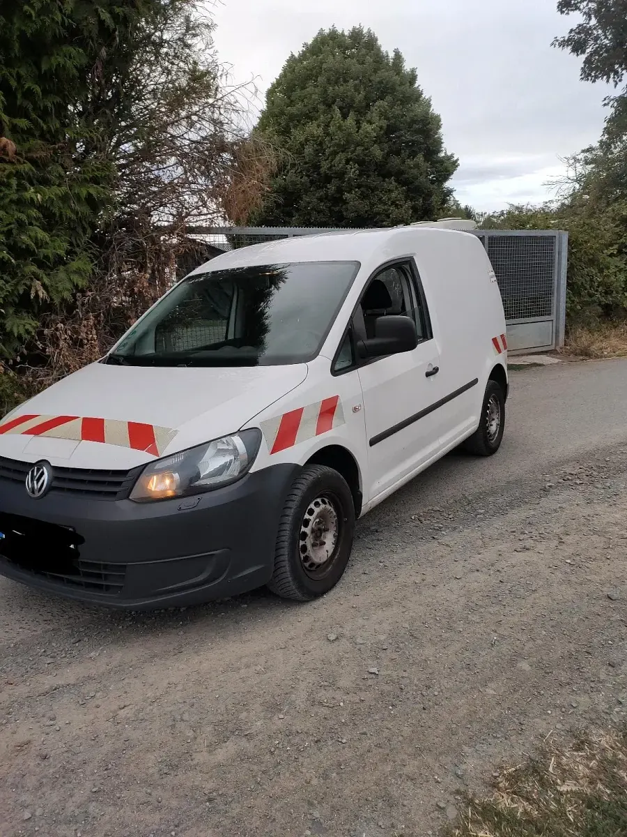 Gebraucht VW Caddy 102 PS (75 kW) 2013 Weiß Van / Kleinbus