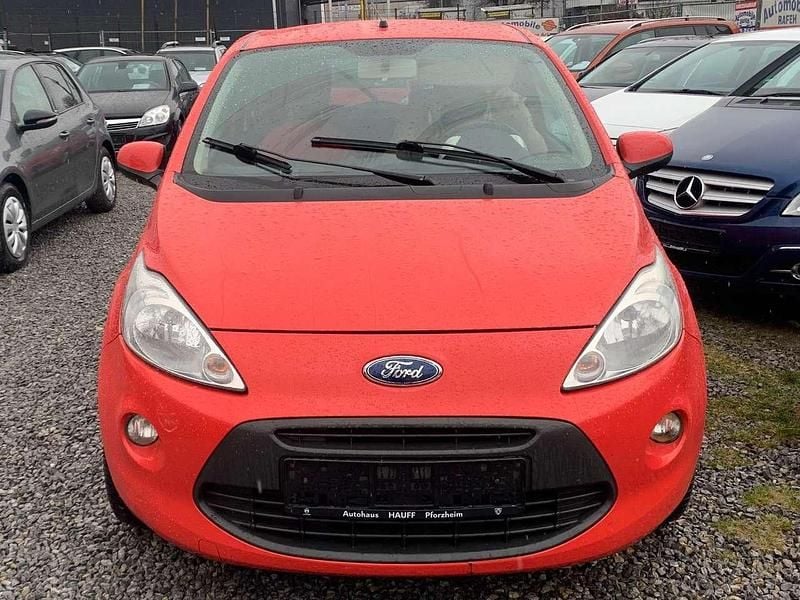 Gebraucht Ford Ka Titanium 69 PS (50 kW) 2010 Orange Kleinwagen