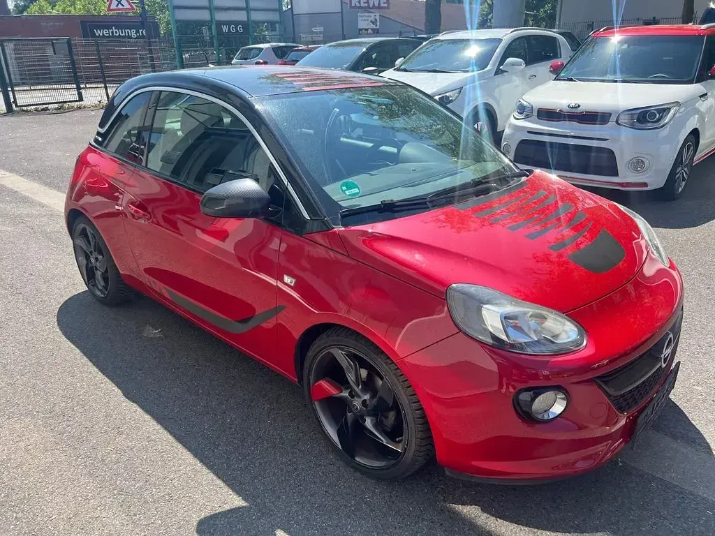 Gebraucht Opel Adam Slam 101 PS (74 kW) 2015 Rot Kleinwagen