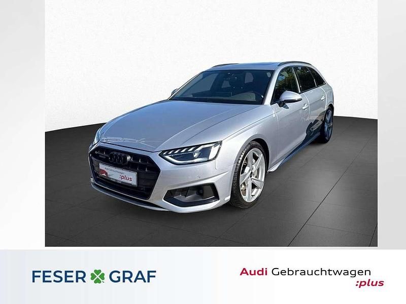 Florettsilber metallic Gebraucht 2023 Audi A4 Ambiente Kombi | 39.480 € (Teuer) - Bild 1/4