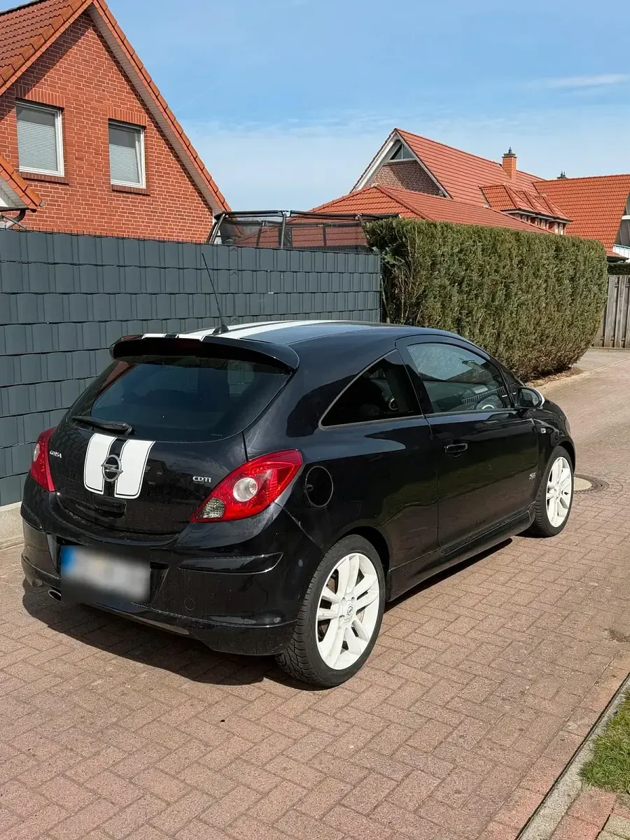 Gebraucht Opel Corsa OPC 95 PS (69 kW) 2012 Schwarz Kleinwagen