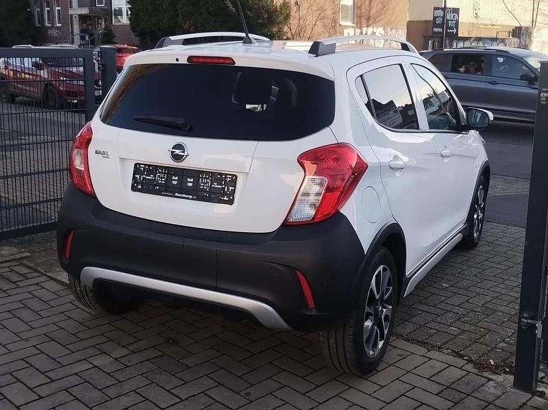 Gebraucht Opel Karl Rocks 75 PS (55 kW) 2017 Schneeweiss/summitwhite/arctic Kleinwagen