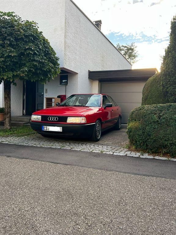 Rot Gebraucht 1991 Audi 80 Performance Limousine | 5.500 € - Bild 1/4