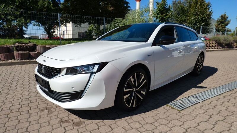 Lack weiss perlglänzend/metall Gebraucht 2020 Peugeot 508 GT Kombi | 29.980 € (Teuer) - Bild 1/4