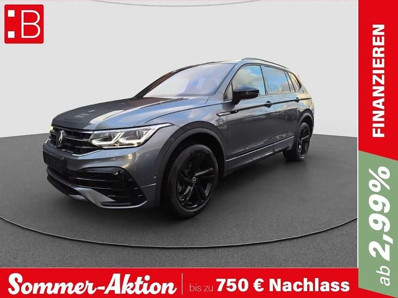 Grau Gebraucht 2024 VW Tiguan Allspace R-line SUV | 49.690 € (Teuer) - Bild 1/3