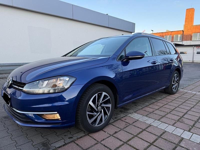 Gebraucht VW Golf VII Join 116 PS (85 kW) 2018 Blau Kombi