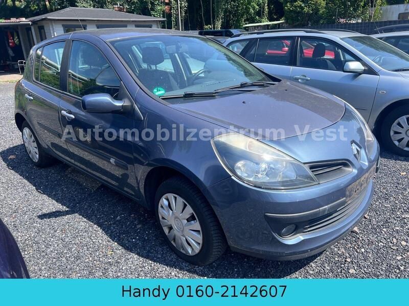 Blau Gebraucht 2007 Renault Clio III Dynamique Kleinwagen | 690 € - Bild 1/4