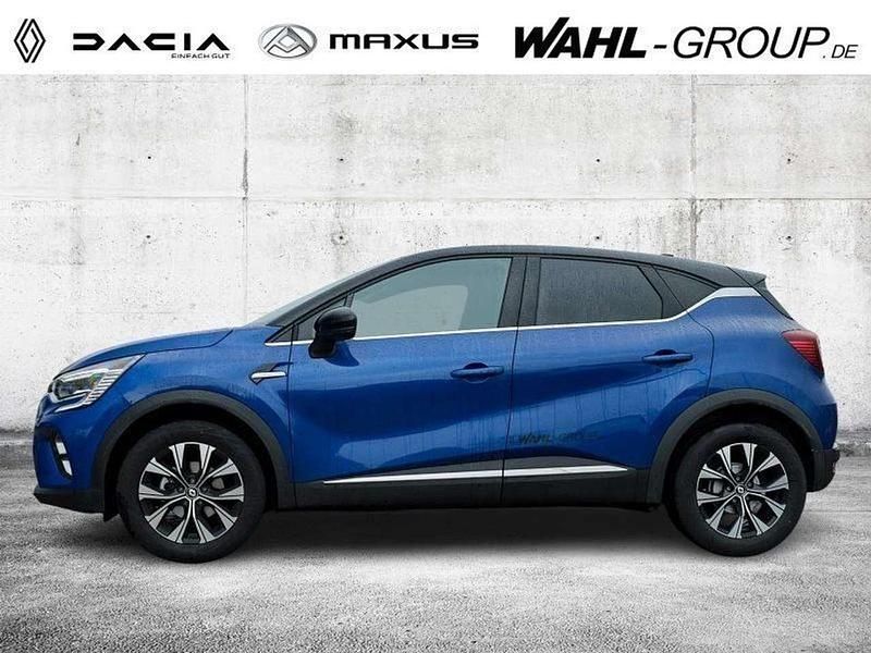 Gebraucht Renault Captur Techno 140 PS (102 kW) 2022 Ironblau metallic, black pear SUV