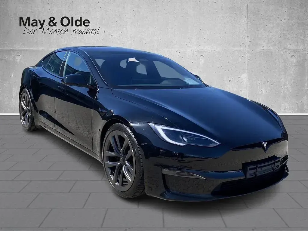 Usado Tesla Model S Plaid 750 kW (1020 CV) 2023 Negro Utilitario