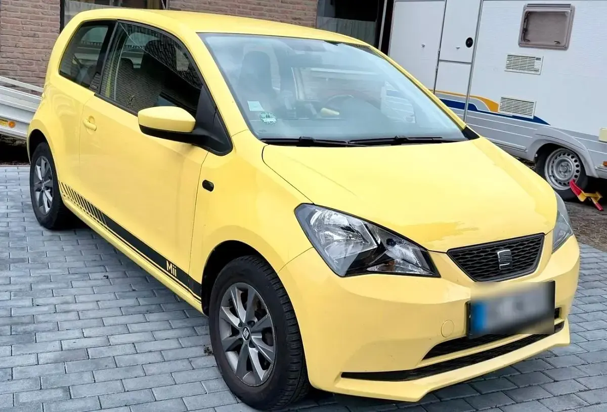 Gebraucht Seat Mii 60 PS (44 kW) 2015 Gelb Kleinwagen