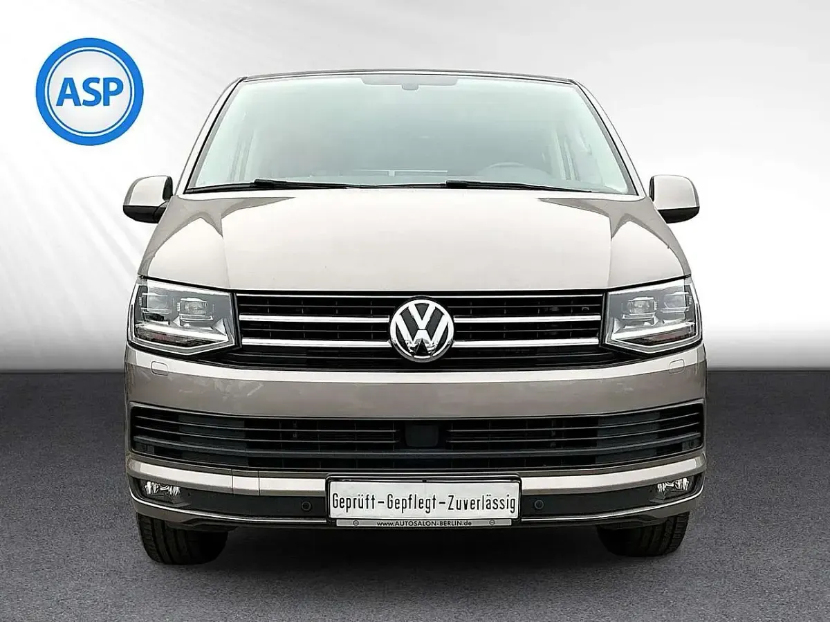 Gebraucht VW Multivan 204 PS (150 kW) 2016 Beige (mojave beige metallic) Van / Kleinbus