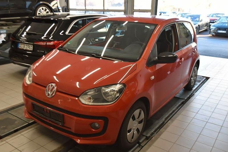 Gebraucht VW up! Groove 75 PS (55 kW) 2014 Orange Kleinwagen