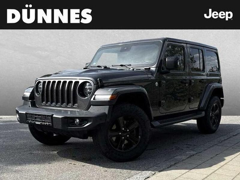 Grau Gebraucht 2020 Jeep Wrangler SUV | 45.490 € (Etwas zu teuer) - Bild 1/4