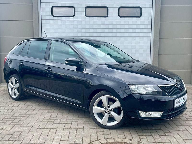 Gebraucht Skoda Rapid Joy 90 PS (66 kW) 2016 Schwarz Kleinwagen