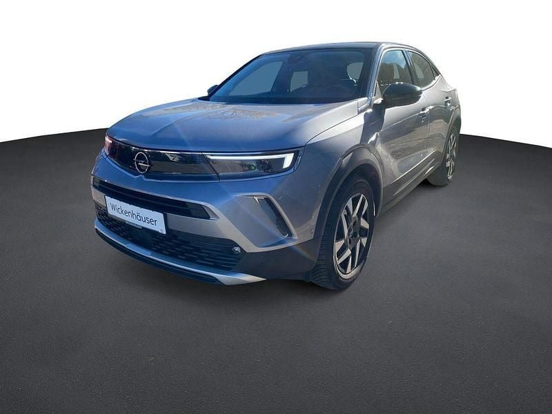 Gebraucht Opel Mokka-e Elegance 100 kW (136 PS) 2022 Kontrast grau/quarz silber SUV