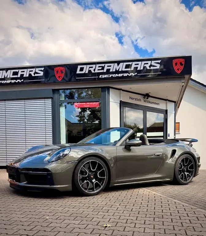 Gebraucht Porsche 911 Turbo S Cabriolet 650 PS (478 kW) 2020 Grün Cabrio