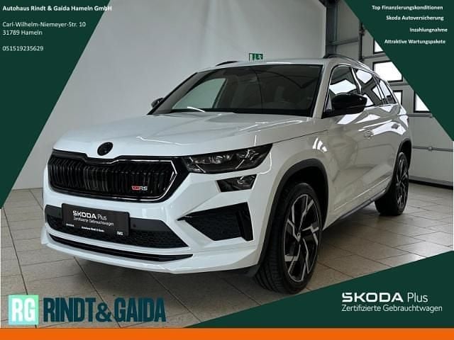 Gebraucht Skoda Kodiaq RS 245 PS (180 kW) 2023 Weiss SUV