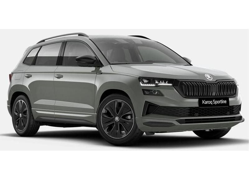 Stahl grau Neu 2025 Skoda Karoq SportLine SUV | 42.890 € (Fairer Preis) - Bild 1/4