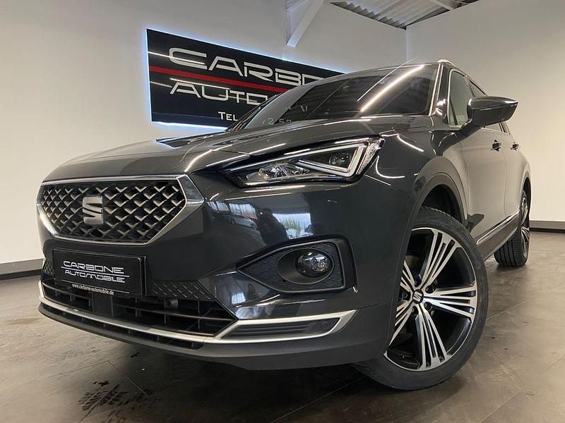 Grau Gebraucht 2021 Seat Tarraco XCELLENCE SUV | 26.590 € (Teuer) - Bild 1/4
