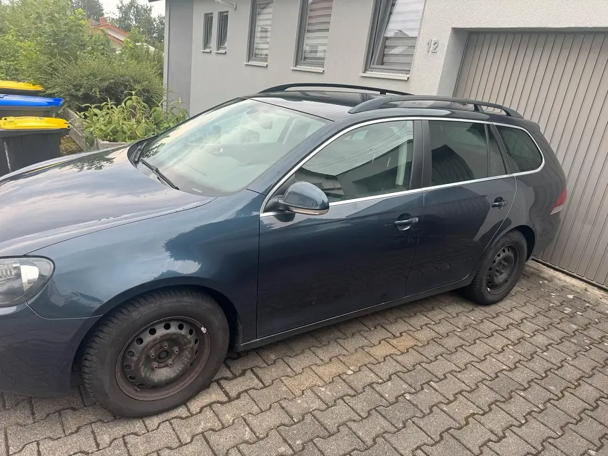 Gebraucht VW Golf VI 122 PS (89 kW) 2010 Blau Kombi