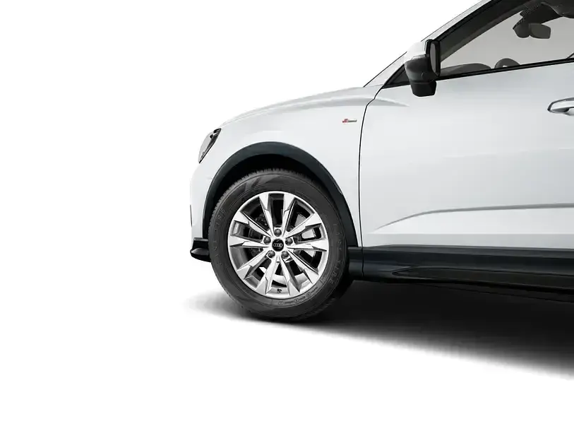 Gebraucht Audi Q3 Sportback S-Line 150 PS (110 kW) 2025 Gletscherweiß metallic SUV