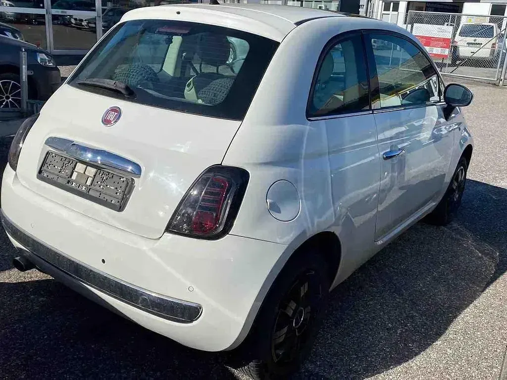 Gebraucht Fiat 500 Lounge 101 PS (74 kW) 2007 Weiß Limousine