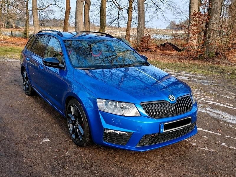 Gebraucht Skoda Octavia RS 184 PS (135 kW) 2016 Blau Kleinwagen