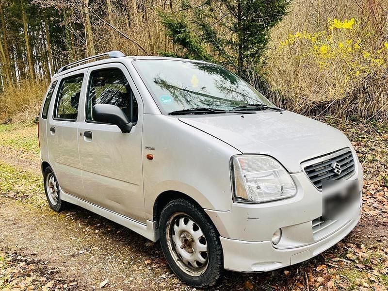 Gebraucht Suzuki Wagon R+ 76 PS (55 kW) 2003 Silber Van / Kleinbus