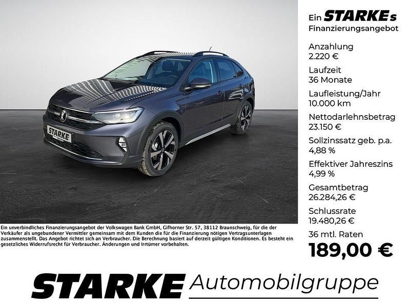 Silber Neu 2025 VW Taigo Life SUV | 23.490 € - Bild 1/4