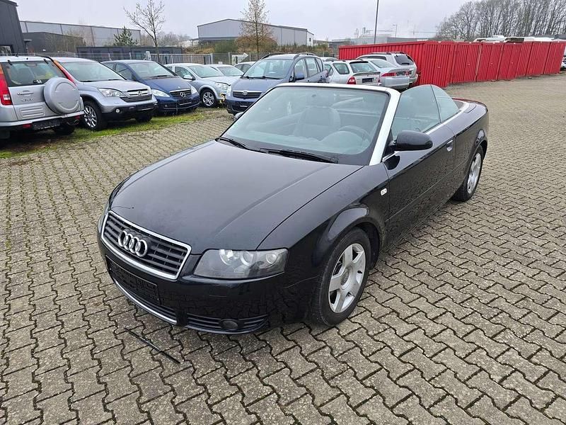 Gebraucht Audi A4 Cabriolet 170 PS (125 kW) 2003 Ebonyschwarz perleffekt Cabrio