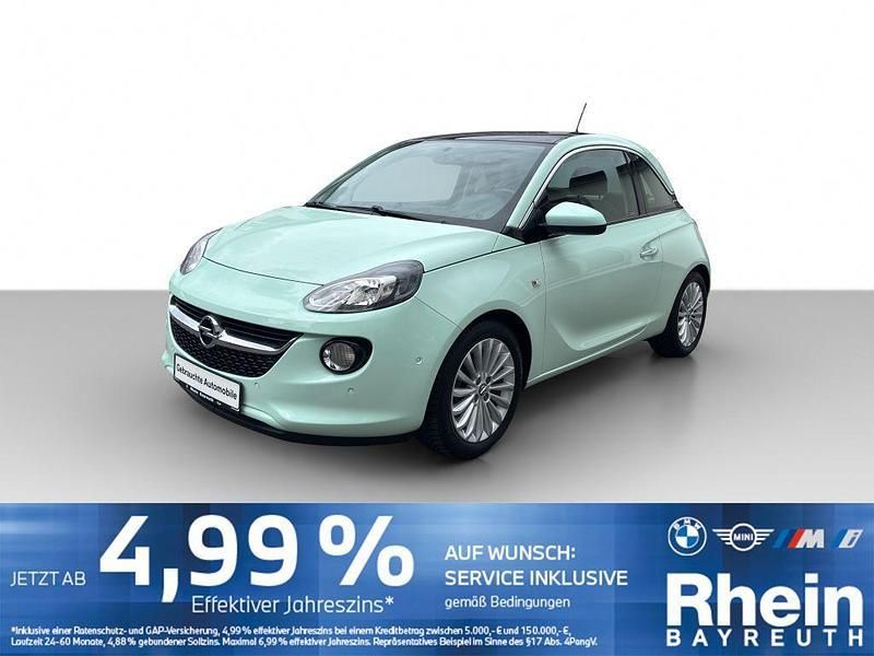 Grün Gebraucht 2017 Opel Adam Glam Kleinwagen | 10.420 € (Fairer Preis) - Bild 1/4