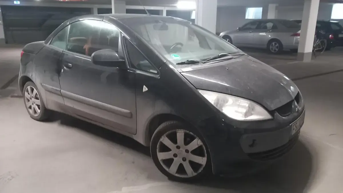 Gebraucht Mitsubishi Colt 95 PS (69 kW) 2006 Schwarz Cabrio