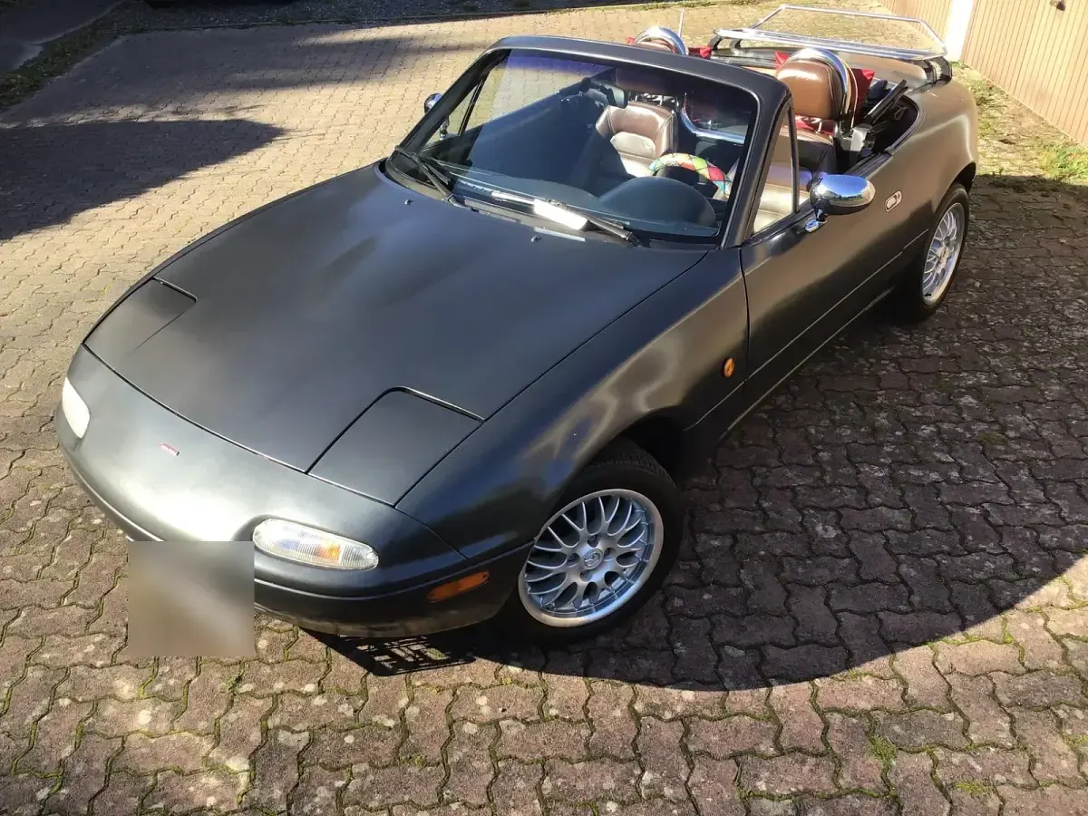 Second-hand Mazda MX5 90 CP (66 kW) 1998 Gri Cabrio