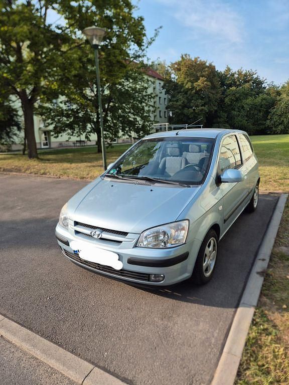 Blau Gebraucht 2003 Hyundai Getz Kleinwagen | 1.500 € (Guter Preis) - Bild 1/4