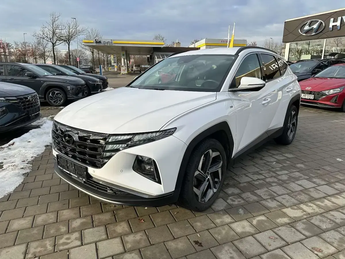 Gebraucht Hyundai Tucson Prime 180 PS (132 kW) 2023 Serenity white / mic SUV